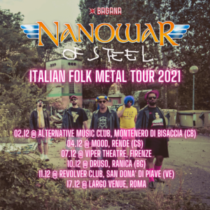 Nanowar of Steel tour