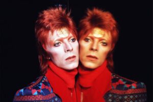 David Bowie mirror photo sixties