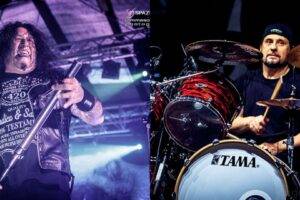 Testament e Dave Lombardo SpazioRock collage