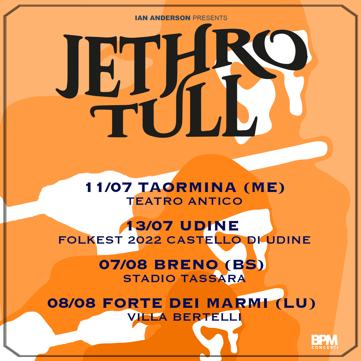 Jethro Tull 4 date in Italia