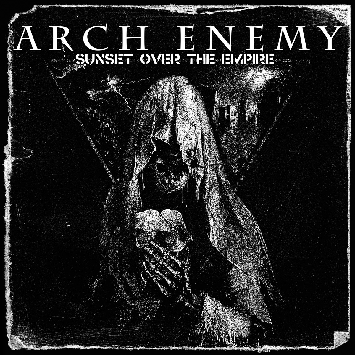 Arch Enemy "Sunset Over The Empire" singolo cover SpazioRock
