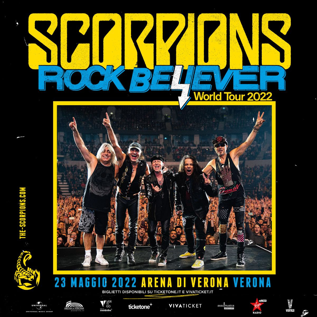 Scorpions Arena di Verona SpazioRock