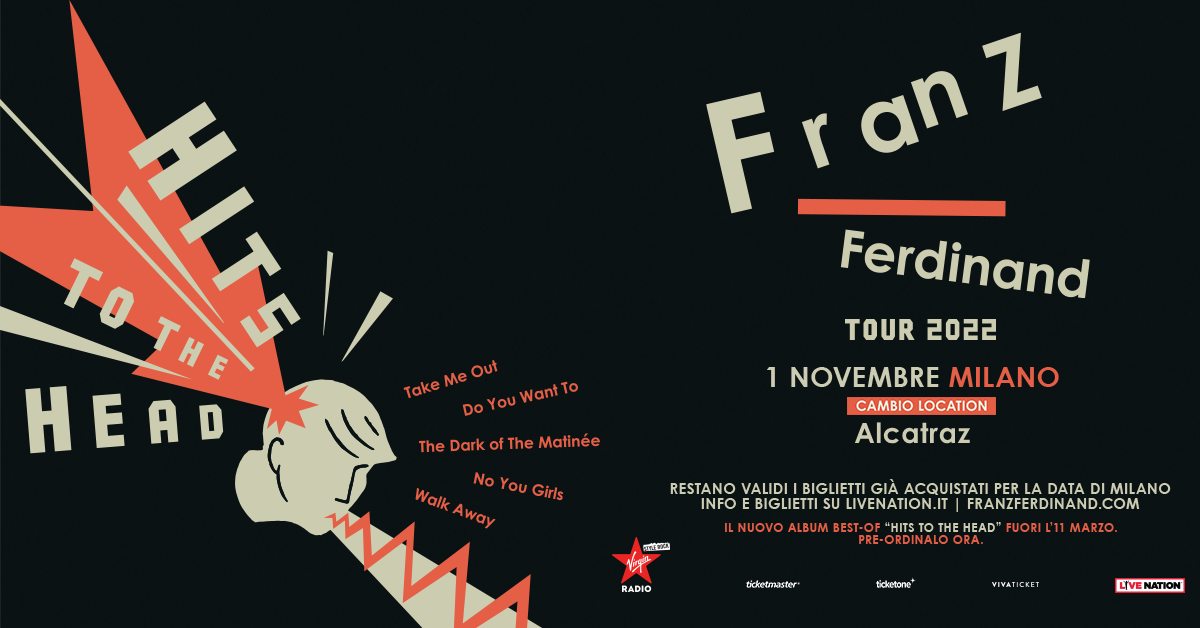 Franz Ferdinand Hits To The Head Tour 2022 SpazioRock
