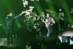 Brian Johnson Sam Fender live