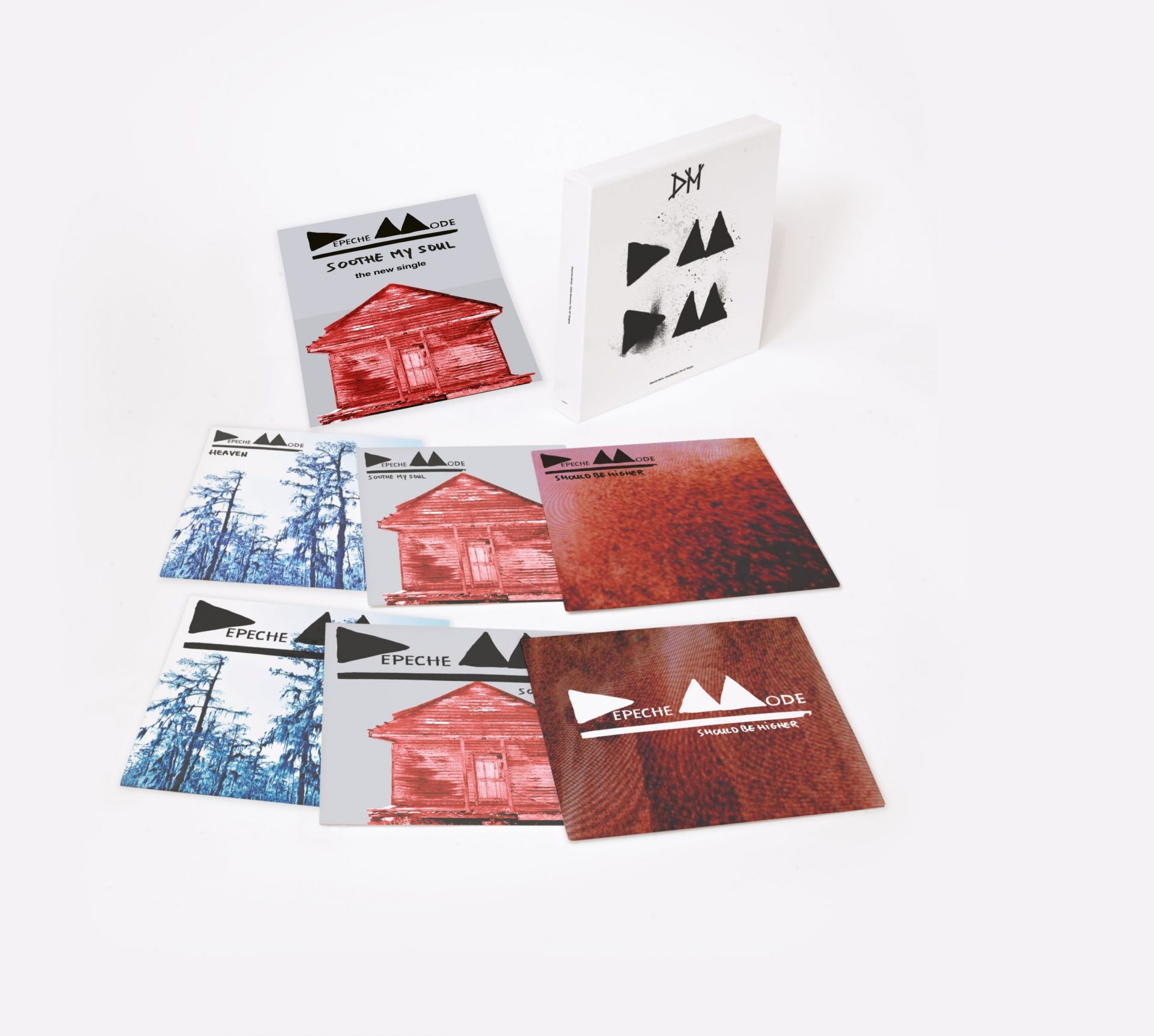 Depeche Mode Delta Machine 12 Singles 3D Pack Shot b