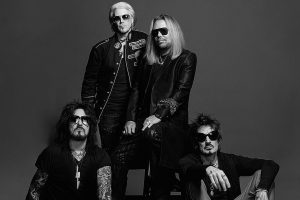 motley crue foto bianco e nero