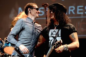 chester bennington slash