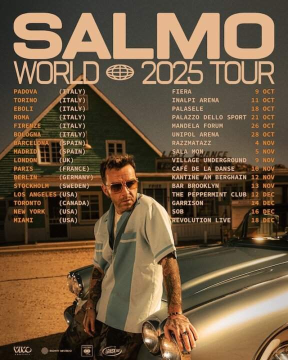 Salmo World Tour locandina