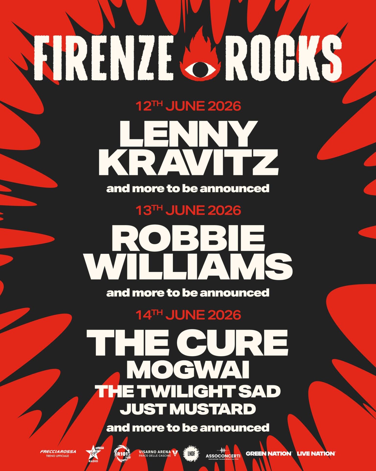 FirenzeRocks2026Headliners