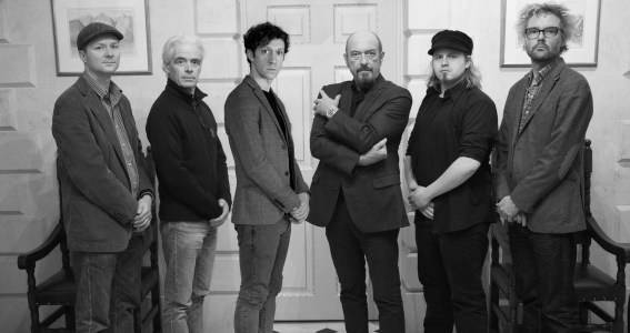 Ian Anderson band 2014 bw