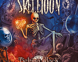 SkeleToon Ticking Clock Cover