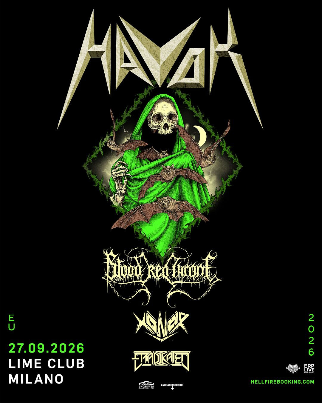Havok Locandina LimeClub 2026