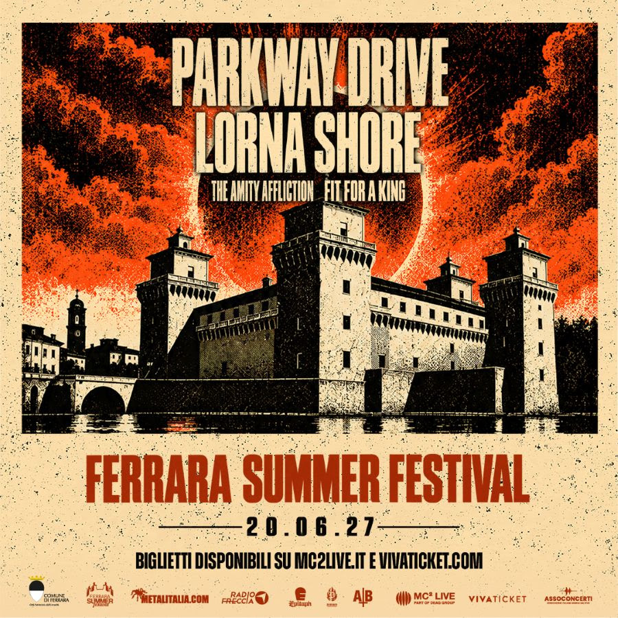 Parkway Drive Lorna Shore Ferrara locandina 2027