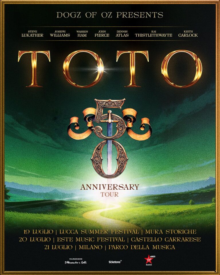 Toto locandina show italiani 2027