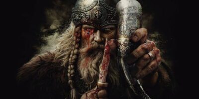 amon amarth the allfather awakens album cover