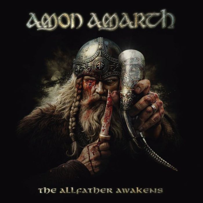 amon amarth the allfather awakens album cover