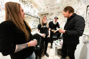 Avrak backstage photo by Ketil Hardy